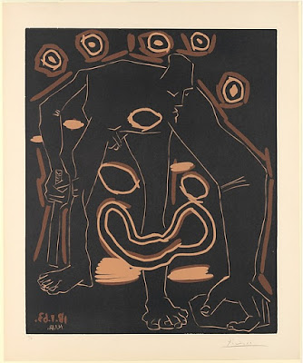 The Old Jester, Pablo Picasso, 1963. Metropolitan Museum of Art, New York. © 2018 Estate of Pablo Picasso / Artists Rights Society (ARS), New York